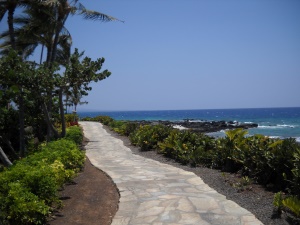 fietsroute langs de kust | Waikoloa